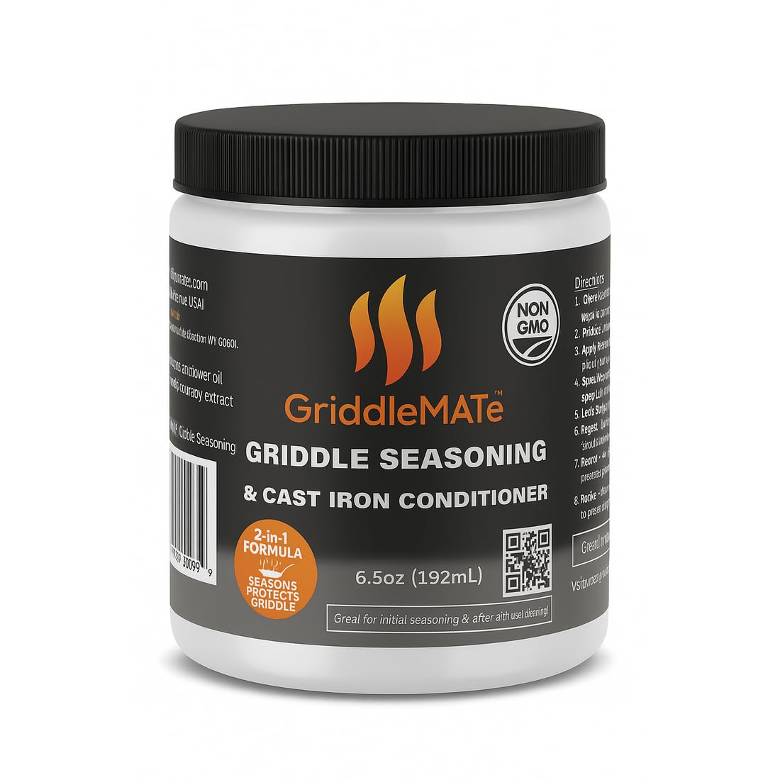 GriddleMATe™ Griddle Seasoning & Cast Iron Conditioner, 6.5oz