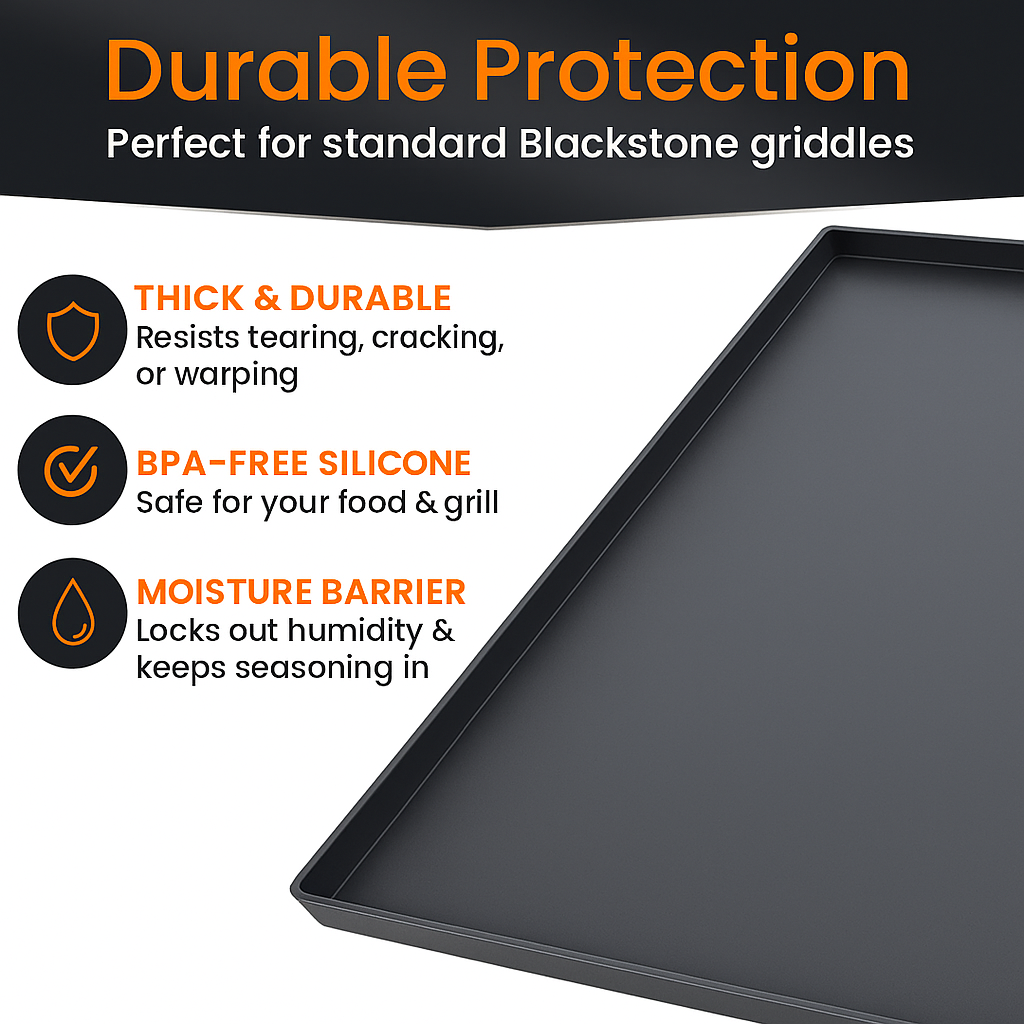 GriddleMATe Silicone Griddle Mat for 36" Blackstone Griddles (Black)