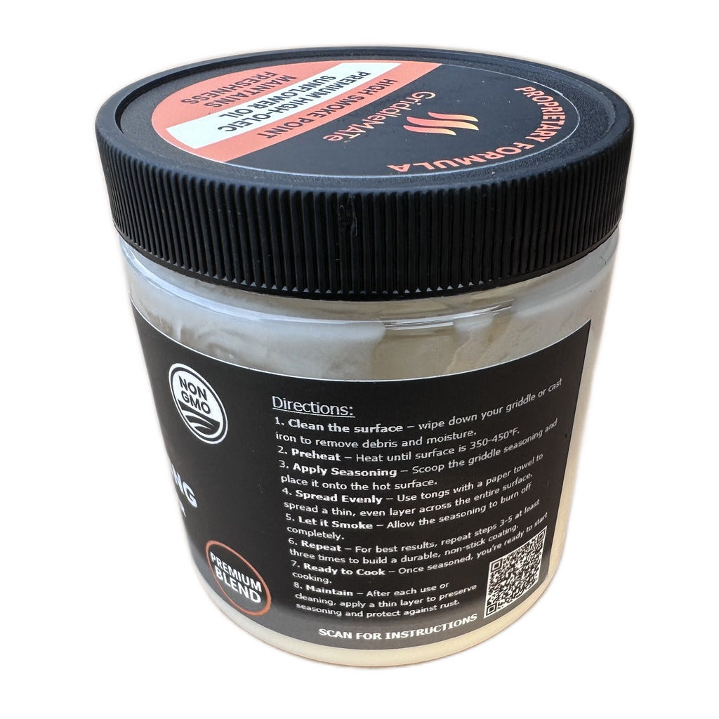 GriddleMATe seasoning and conditioner kit – complete care for Blackstone griddle and cast iron cookware