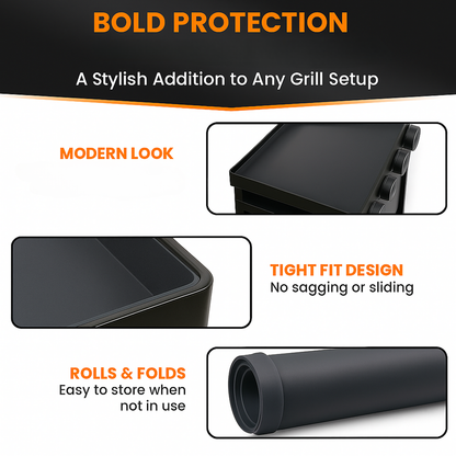 GriddleMATe Silicone Griddle Mat for 36" Blackstone Griddles (Black)