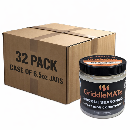 GriddleMATe Griddle Seasoning Wax 6.5 oz – Case of 32